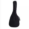 Acoustic Guitar Foam Bag, jumbo Guitar Bag , Gig Bag - Black. 