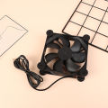120MM 5V USB Fan Powered PC Router Fans With Stepless Speed Controller High Airflow Cooling Fan For Router Modem Receiver-Cola Kids. 