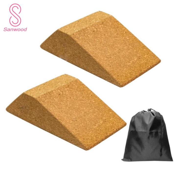 Fitness Bricks Strong Bearing Heel Elevated Squat Platform Blocks