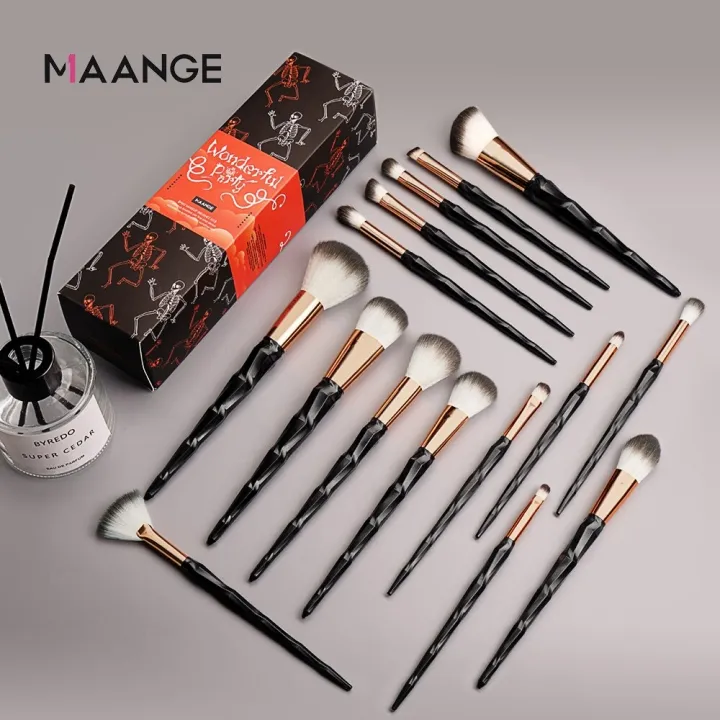 15%20Pcs%20Crystal%20Handle%20Makeup%20Brush%20Set%20Blush%20Eyeshadow%20Highlight%20Brush%20%20Loose%20Powder%20Brush%20-%20Image%202