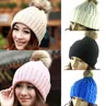 Women%20Winter%20Warm%20Braided%20Crochet%20Knitting%20Hat%20Girl%20Beret%20Ski%20Beanie%20Ball%20Cap%20-%20Image%204
