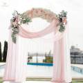 Artificial Wedding Arch Flowers Kit Decorative Decor Wedding Arch Rose Wreath for Ceremony Backdrop.