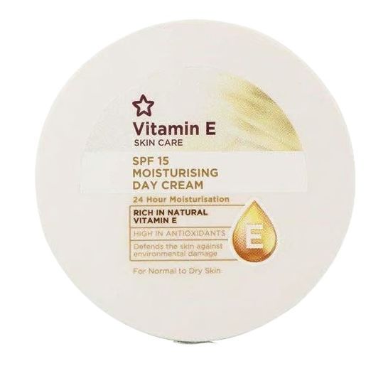 Superdrug Vitamin E Moisturising Day Cream  Spf 15 (UK) - 100ml