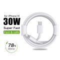 30W USB C to Lightning cable[2 Pack] for iPhone 14/13/12/11/X/8, 2m PD fast charger cable for iPad/iPod cord, 3m for APPLE line. 