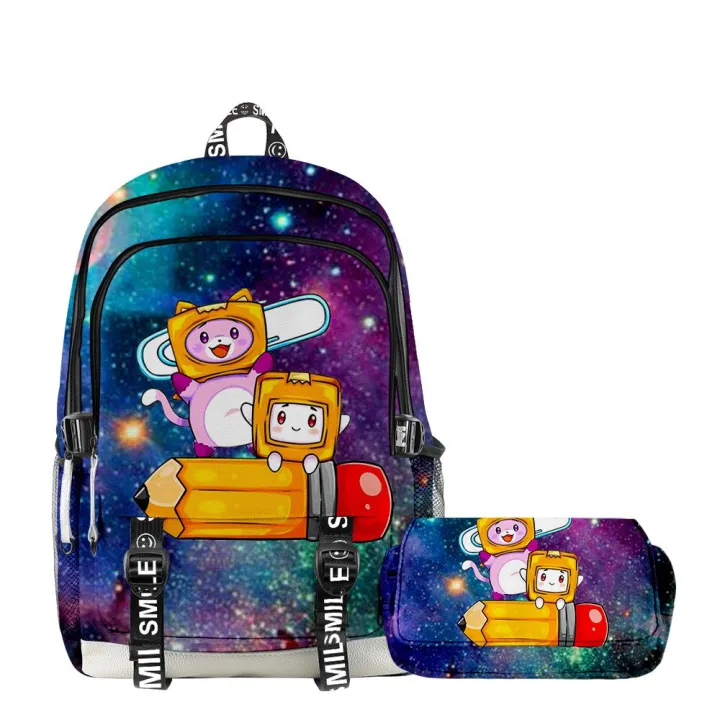 3D%20New%20LankyBox%20Carton%20Villain%20Schoolbag%20Backpack%20Double-layer%20Pencil%20Case%20Two-piece%20Suit%20for%20Primary%20and%20Middle%20School%20Students%20-%20Image%205