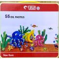 Joy TiTi 55 Oil Pastels (Non-Toxic).