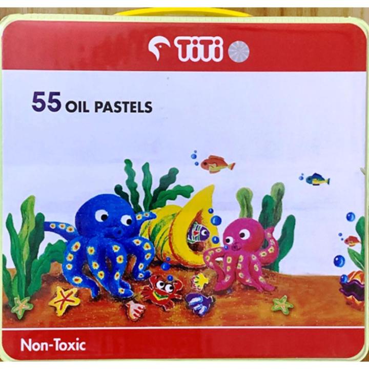 Joy TiTi 55 Oil Pastels (Non-Toxic)