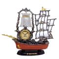 Ship Lamp with Clock, Home Decoration Item, Best Gift Item for Diwali and Other Festive Occasion, - Wall Clock.