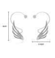 1 Pc Trendy Non Pierced Ear Cuff Earrings for Women Party Jewelry - Fashionable Ear Clip Earrings for Girls Simple Stylish.