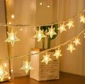 28 Led Star Shape String Led Fairy Light - Warm White.