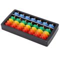 12 X 6 Cm Colorful Abacus Arithmetic 7 Digits Kids Maths Calculating Tools Mini Plastic Chinese Abacus Toys Abacus Educational.