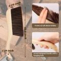 Hand Broom Dust Brush with Wooden Handle Suitable for Counter Bed Sofa Car Fireplace Clothes Household Cleaning Easy Install. 