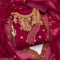 Exclusive Embroidered Three-Piece Salwar Kameez for Women - Stylish Dress Set. 