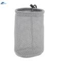 Mesh Drawstring Bag Stuff Storage Sack Carry Case Pouch for Outdoor Travel. 
