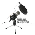 NASUM Condenser Microphone NASUM Portable Mini Recording Microphone 3.5mm Plug & Play Home Studio Microphones for Online Chatting/ Cellphone/ / Laptops/ YouTube -. 
