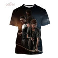 TV Series The Last of Us Game T Shirts for Men 3D Print T-shirt Womens Clothing Harajuku Fashion Streetwear Kids Tee Shirts Tops.