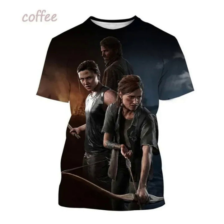TV%20Series%20The%20Last%20of%20Us%20Game%20T%20Shirts%20for%20Men%203D%20Print%20T-shirt%20Womens%20Clothing%20Harajuku%20Fashion%20Streetwear%20Kids%20Tee%20Shirts%20Tops%20-%20Image%206