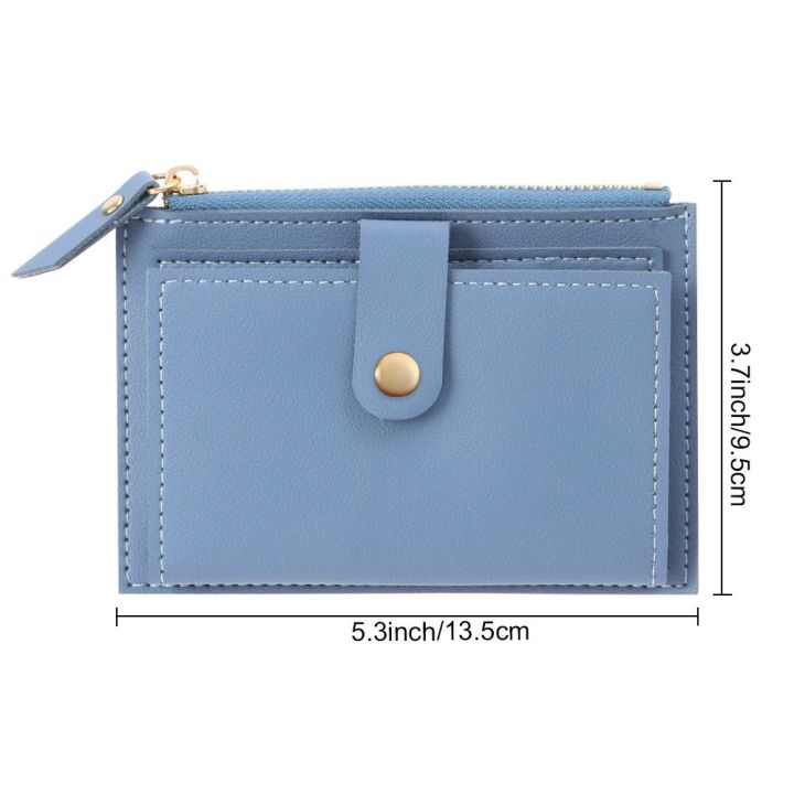Women%20Credit%20Card%20Holder%20Bags%20Fashion%20Small%20Wallet%20Purse%20Solid%20Color%20PU%20Leather%20Mini%20Coin%20Purse%20Wallet%20-%20Image%204