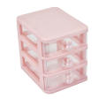 Two Layer Makeup storage box Stationery Storage Box Three Layer plastics Plastic storage organizer Drawer divided storage box. 