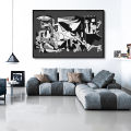 Pablo Picasso Black and White Sketch abstract Art Paintings on the Wall Art Poster and Print Famous Art By Pablo Picasso Cuadros. 