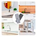 1 Piece Water Kitchen Faucet Water Catcher Mat Large Sink Splash Pad Countertop Protector Grey. 