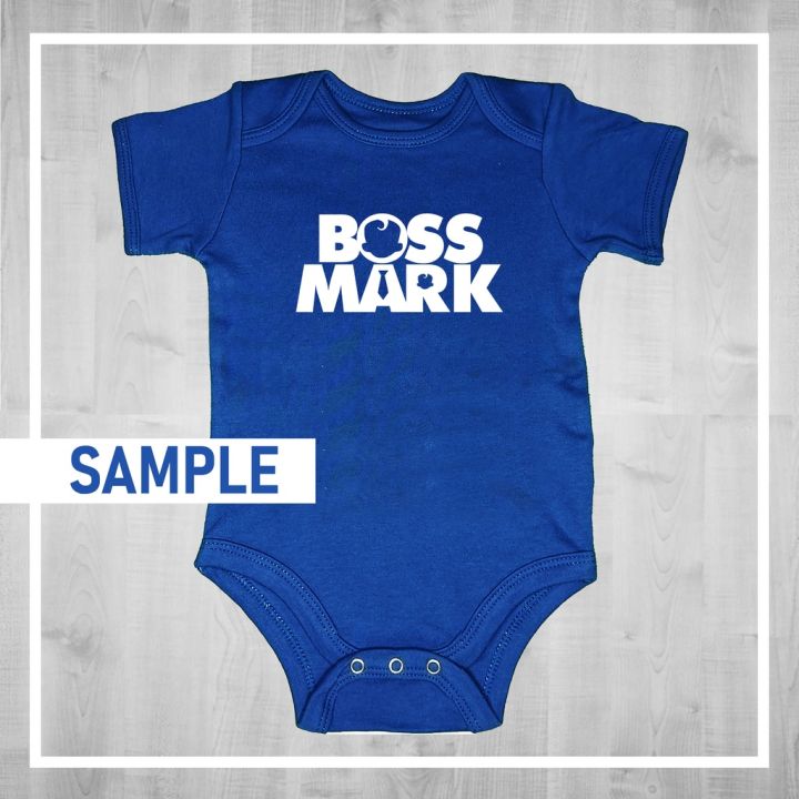 NEW）Personalized Boss Baby Name Onesie