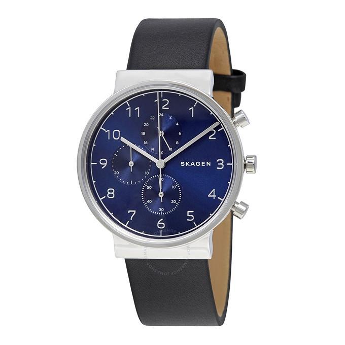 Skagen%20-%20Skw6417%20-%20Black%20Leather%20Chronograph%20Watch%20For%20Men%20-%20Image%203