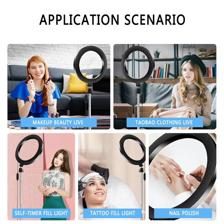 Ring%20Light%20Dimmable%208%20Inch%20LED%20SMD%20Ring%20Light%20Studio%20Ring%20Light%20Photo%20Video%20Dimmable%20Lamp%20Light%20Tripod%20Selfie%20Camera%20Phone%20-%20Image%204