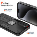 For Tecno Camon 18 / Camon 18 P Case Hard With Stand Magnetic Shockproof Protective Back Cover Case. 