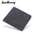 New Men's Short Wallet Korean Youth Business Multiple Card Wallet. 