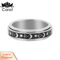 Spinner Rings Thin Women Men Moon Star Sun Ring Stress Relieving Reduce Anxiety.