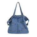 New Harajuku Wash Denim Bag Women Handbags Large-capacity Shoulder Bag Female Korean Version Girls Messenger Bag.