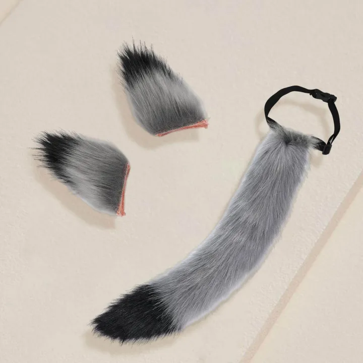 Fox%20Ears%20Tail%20Cosplay%20Props%20Set,%20Hair%20Clip%20Ears%20Adjustable%20Tail%20Size%20Imitation%20Fox%20Costumes%20for%20Carnival%20Costume%20Party%20Girls%20,%20Gray%20Black%20-%20Image%204