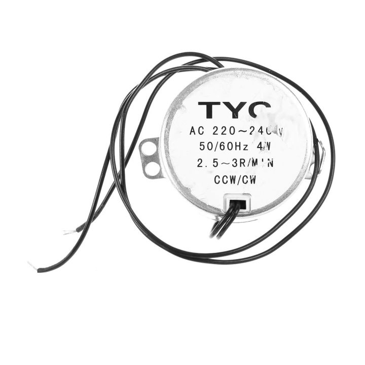 Moteur Synchrone TYC-50 5-6RPM, 220-240V, Couple 4kgf - Neuf, Générique, Fabriqué En Chine