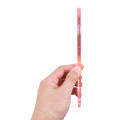 Transparent Hand Mirror Rounded Shape Makeup Mirror Hand Mirror Double-Sided Handheld Mirror 1X/3X Magnifying Mirror with Handle.