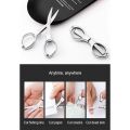 Mini Stainless Steel Folding Scissors Keychain Fishing Scissors DIY Portable Outdoor Travel Camping Pocket Cutter Tool. 