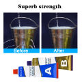 A + B Metal Repair Glue Super Glue Iron Steel Car Radiator Water Tank Special Leakage Plugging Welding Glue [Limited Sale][Lowest price]. 
