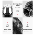 2X Drill Chuck Collet Set for ,1/32Inch to 1/8Inch Replacement 4486 Keyless Bit with Rotary Drill Nut Set.