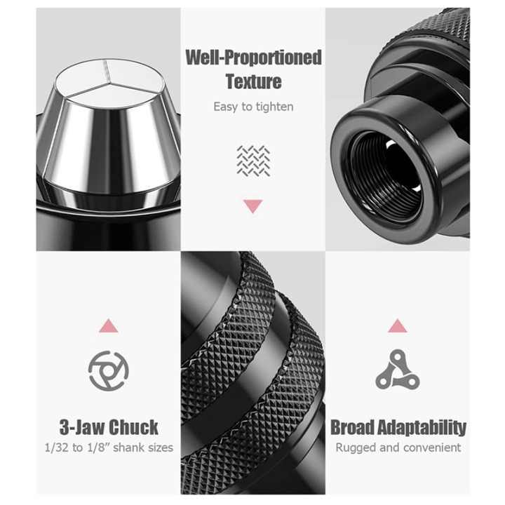 2X%20Drill%20Chuck%20Collet%20Set%20for%20,1/32Inch%20to%201/8Inch%20Replacement%204486%20Keyless%20Bit%20with%20Rotary%20Drill%20Nut%20Set%20-%20Image%203