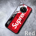 Supreme For Xiaomi Poco X3 Pro Case Tempered Glass Protector Mirror Back Covers SUP Superme Supreme Design Xiaomi Poco X3 Pro Back Cover. 