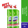 Buy 1 Domex Liquid Lime Fresh 500ml and Get 1 free. 