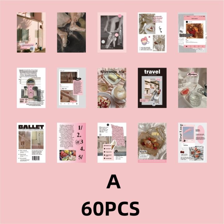 %EF%BC%88New%EF%BC%89Panda%20Online%2060pc%20In%20Art%20tyle%20Diy%20Diary%20Decoration%20Bae%20Material%20Collage%20ticker%20Book%20-%20Image%206