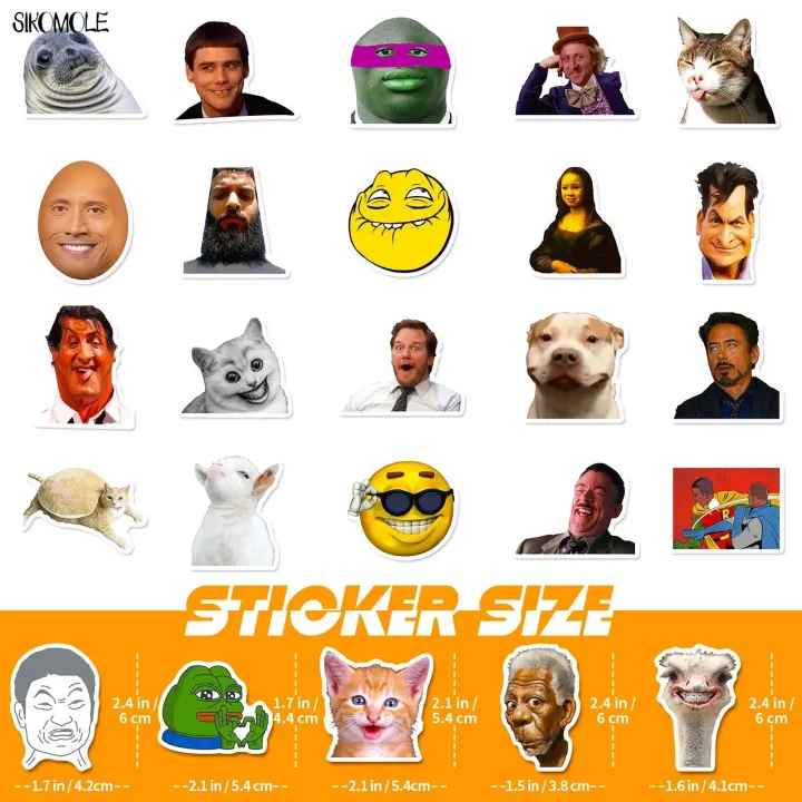 10/30/50PCS%20Cartoon%20Interesting%20Funny%20Meme%20Stickers%20Spoof%20DIY%20Guitar%20Luggage%20Suitcase%20Classic%20Toys%20Decals%20Graffiti%20Sticker%20Pack%20-%20Image%204