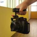 Top Handle Multiple 1/4 3/8 Threaded Hole for Monitors DSLR Camera Cage. 