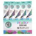 Doms C3 Pearly Pencil | Rubber Tipped Graphite Pencils | 10 Pieces Pack | Easy Sharpening Super Dark Pearly Pencil(10pc Pencil+1pc Sharpener in every packet). 