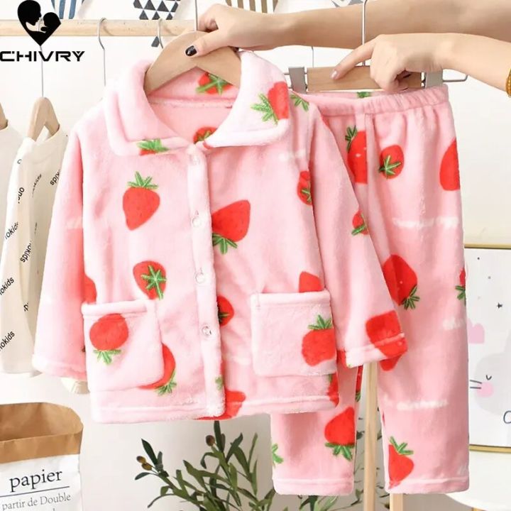 New%20Kids%20Boys%20Girls%20Autumn%20Winter%20Flannel%20Pajama%20Sets%20Cute%20Cartoon%20Long%20Sleeve%20Lapel%20Tops%20with%20Pants%20Baby%20Sleepwear%20Clothing%20-%20Image%206