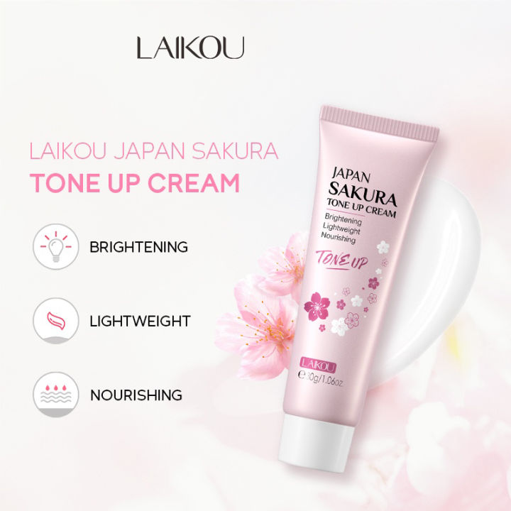 Laikou Japan Sakura Tone Up Cream - 30g