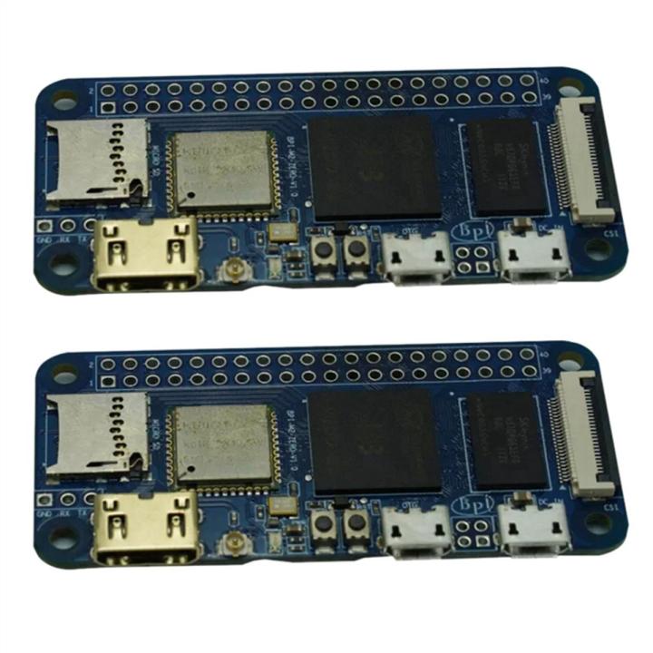2X New for Banana Pi M2 Zero Allwinner H3 CPU Open Source SBC Hardware Platform 1080P HD Video Output
