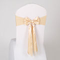 Chair Sashes Bow Cover Easy To Install Remove For Wedding Party Xmas Birthday Shower Decoration.