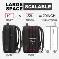 ARCTIC HUNTER Backpack Men Fit 15.6 inch Laptop USB Charging Multi-layer Men's Bag Large Capacity Backpacks, Expandable Backpacks.